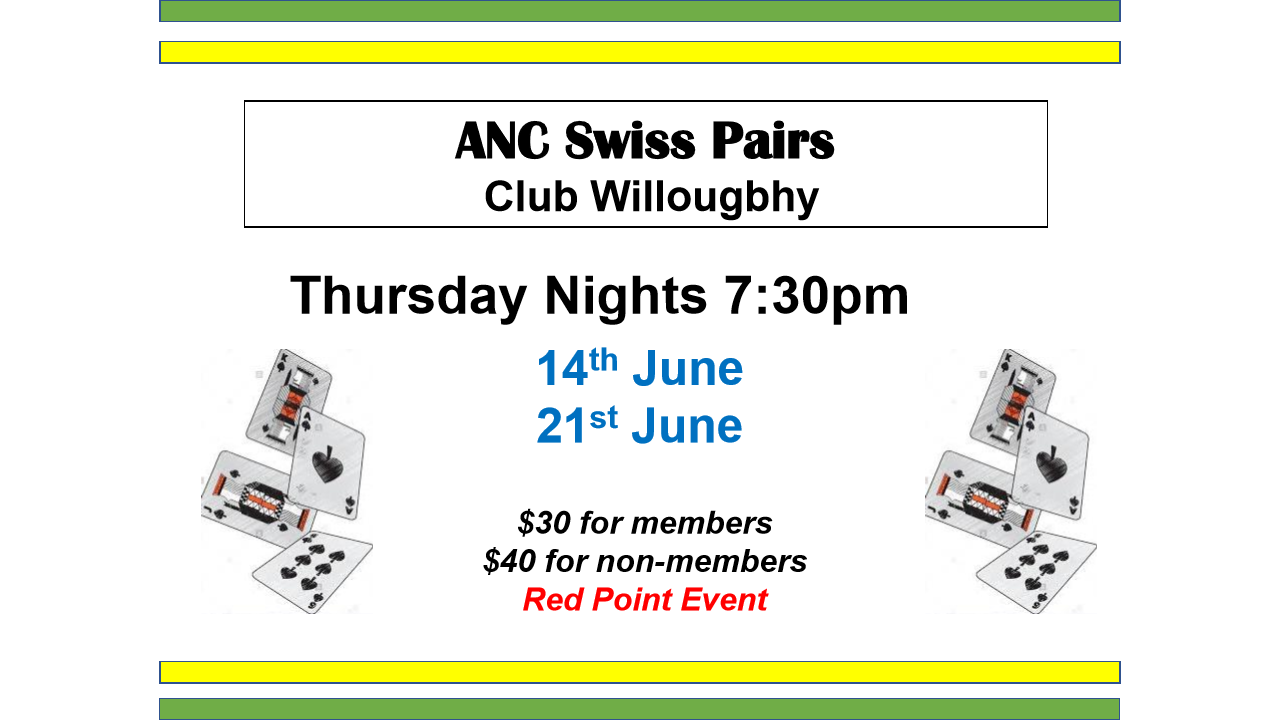 ANC Swiss Pairs CW June 2018