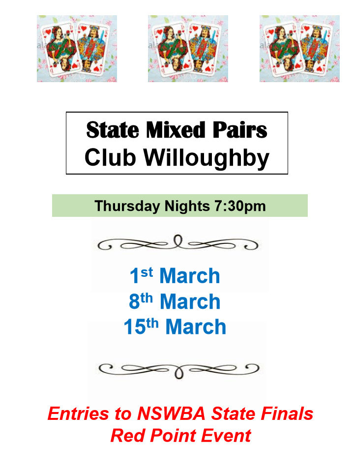 CW State Mixed Pairs - thurs Feb 2018 - from pdf