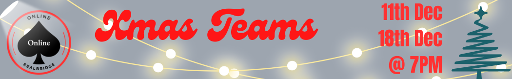 Come and play with the best on Thursday nights.  NSBC Xmas Teams run over 2 x Thursday Nights.  Great Prizes and seriously good competition.  Enter via My ABF 