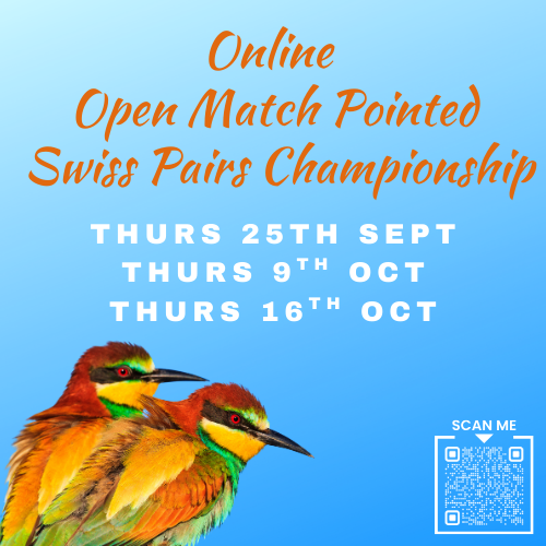 25-09-25 Open Matchpoint Pairs