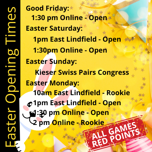 26-04 Easter Opening Times