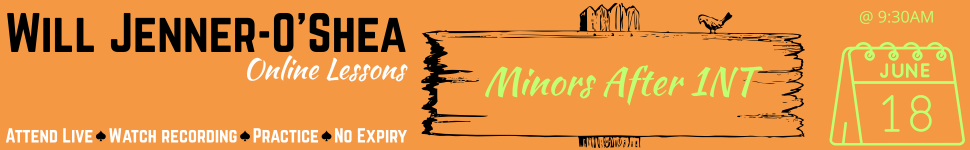 26-06-18 Minors After 1NT