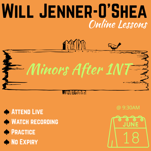26-06-18 Minors After 1NT