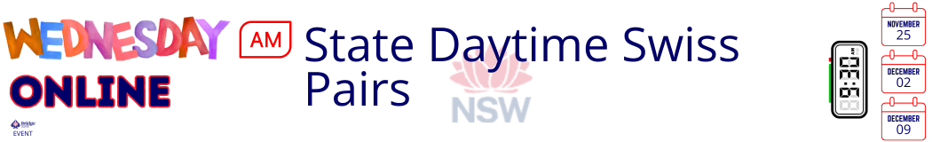 26-11-25 - State Daytime Swiss Pairs