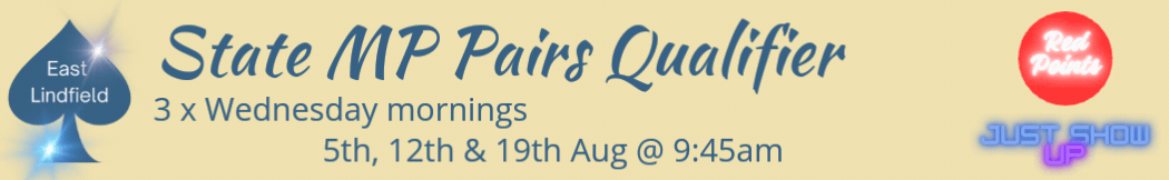 26-08-05 - East Lindfield Club MP Pairs Championship
