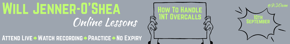 26-09-10 How To Handle 1NT Overcalls