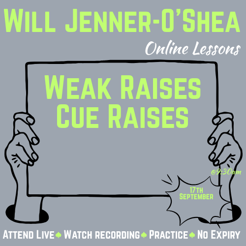 26-09-17 Weak Raises Cue Raises