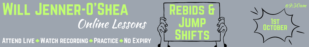 26-10-01 Rebids and Jump Shifts
