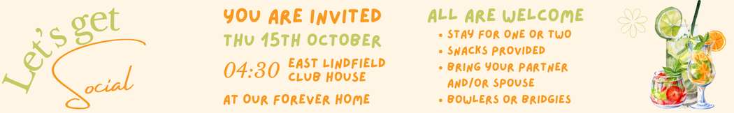 26-10-15 - Member Social Evening