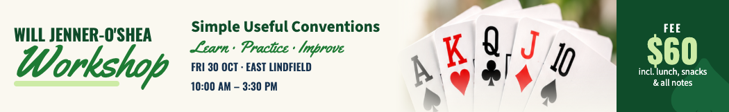 Simple Useful Conventions — 30 Oct 2026