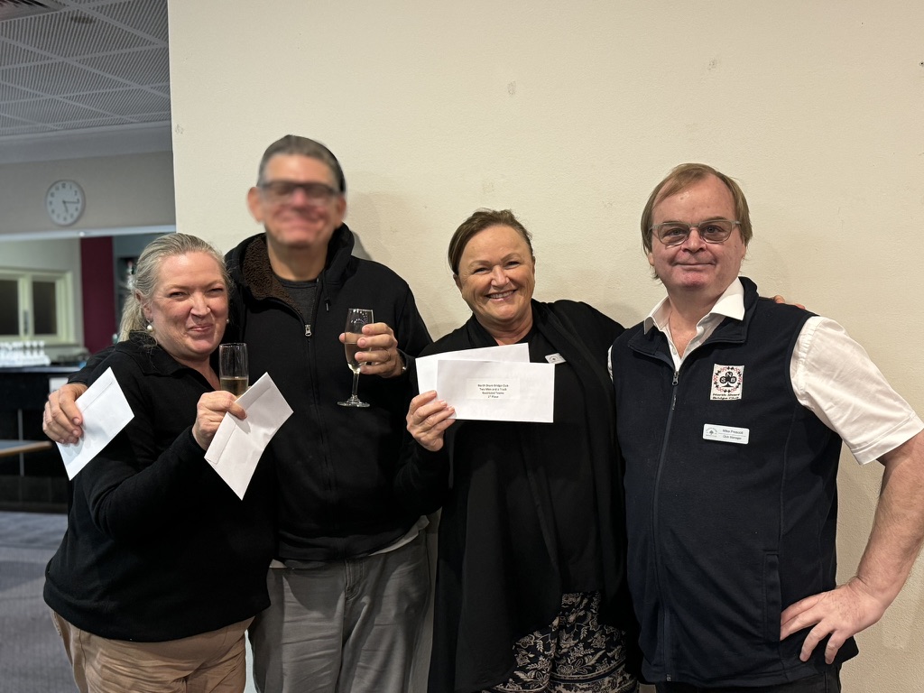Christine Hanley, Terry Dunne, Shaz Thompson, Mike Prescott (missing David Craig)