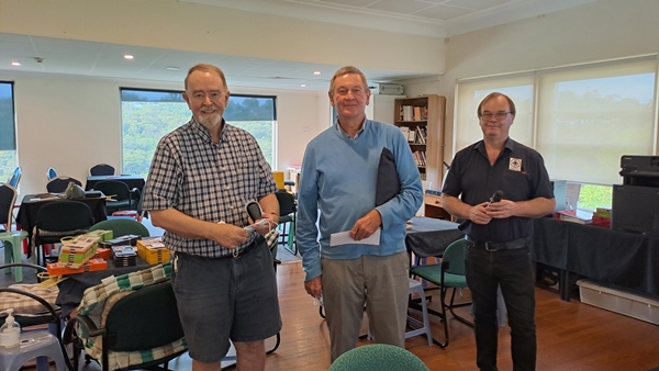 Geoff Smith Gary Lane 2nd Pauline Evans 2023