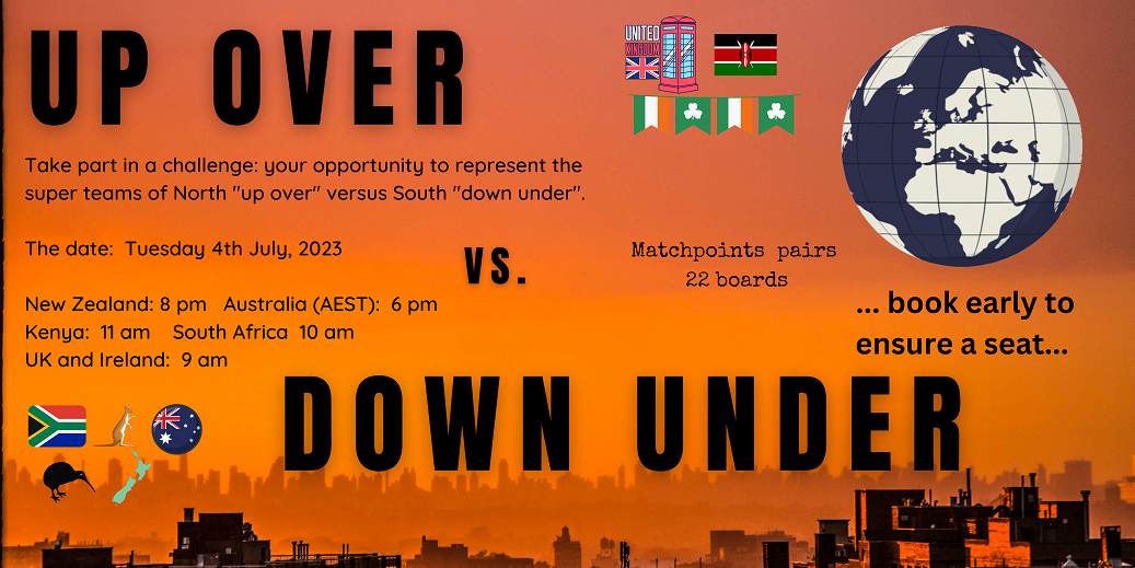 Down Under vs Up Over 2023