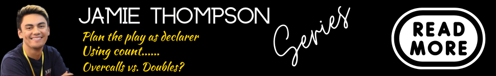 Jamie Thompson lessons Bridge Club, North Sydney, Gordon, Killara, Chatswood, Roseville, Mosman, Willoughby, Lindfield, Castle Cove