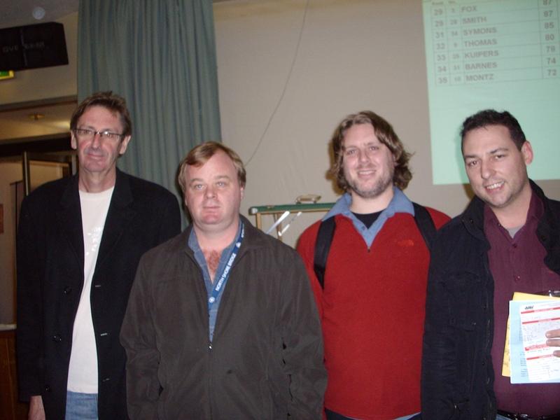 Stephen Burgess, Mike Prescott,Kieran Dyke and Ish del Monte