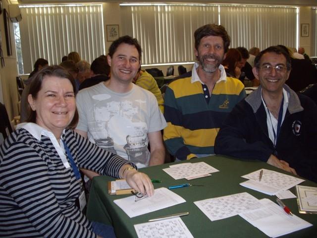 2009 - Pauline Gumby, Stephan Winkler, Ross Stuart and Warren Lazer - Team 1st