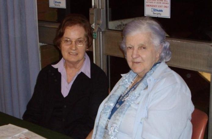 2009 Swiss Pairs - East West winners were Elaine Dignan and Joan Stobo.jpg