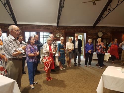 Xmas staff drinks at Killara golf club