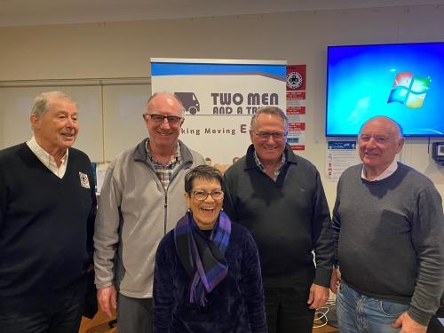 Two Men and A Truck Best Novice Team - BELCHER (Peter Napier, Sandra Belcher, Russell Spear, Joe Camilleri)