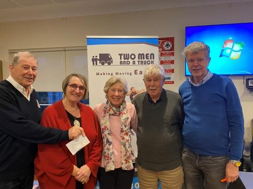 Two Men and a Truck Restricted Teams winners 2021 WINSTON HORNE - PETER CLOKE - VIRGINIA COHEN - GAIL STRONG