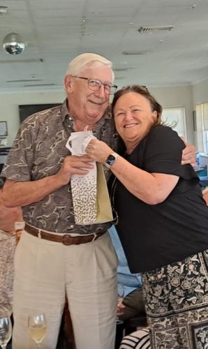 David Burton - staff and volunteer drinks 2024