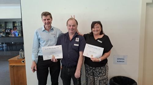 David Craig and Sharon Thompson - Monthly Winners grand final