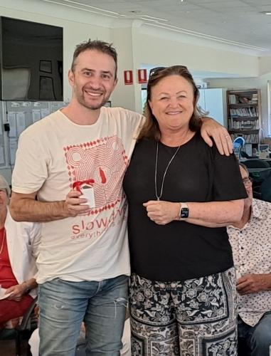 Garry Viner - supervised - staff and volunteer drinks 2024