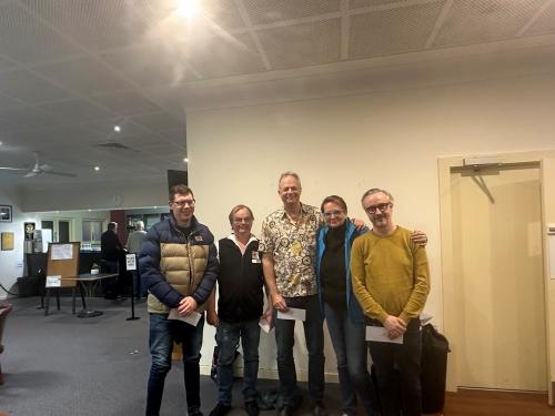 Maurits van der Vlugt Dagmar Neumann Liam Milne James Coutts TBIB Festiva Teams