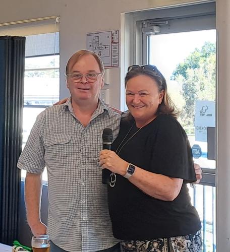 Mike - staff and volunteer drinks 2024