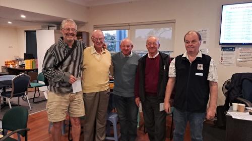 PETER JEFFERY - STEVEN BOCK; GEORGE BILSKI - ELLIOTT KAPLAN - TBIB Festival swiss teams - 3rd