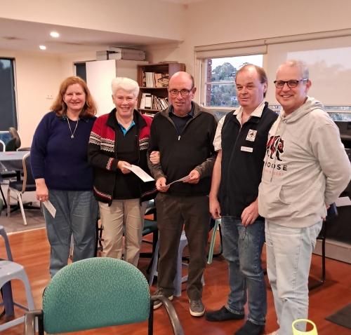 RUTH TOBIN - ANITA CURTIS; NICK FAHRER - DAVID BEAUCHAMP - TBIB Festival swiss teams - 2nd