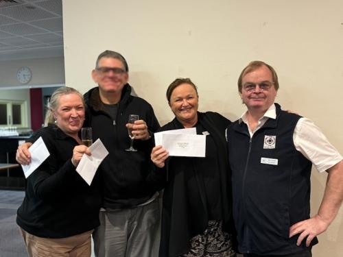 TMAAT Restricted Teams - winners christine - Terry Dunne - Sharon Thompson