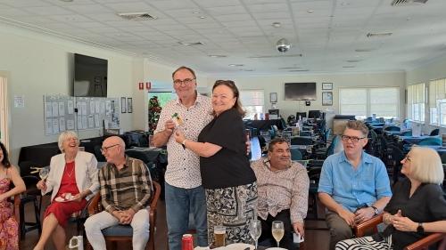 Alan Pike - staff and volunteer drinks 2024