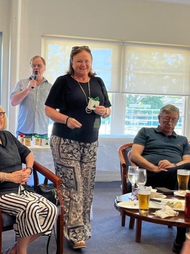 sharon thompson - staff and volunteer drinks 2024