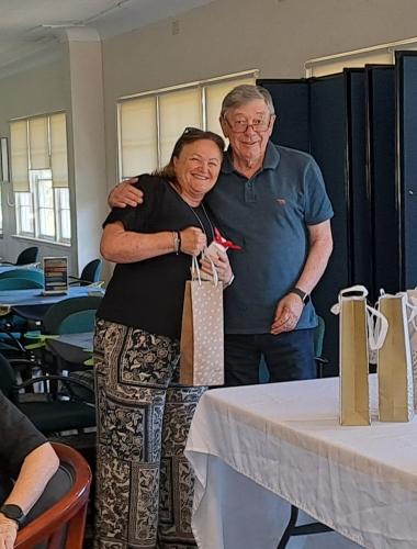 shaz and Ian - staff and volunteer drinks 2024