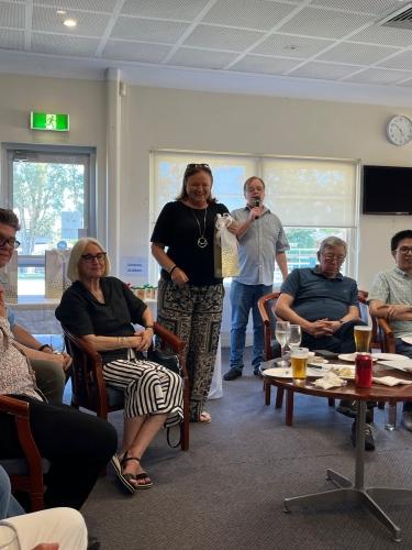 staff and volunteer drinks 2024