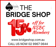 Bridge Club, North Sydney, Gordon, Killara, Chatswood, Roseville, Mosman, Willoughby, Lindfield, Castle Cove